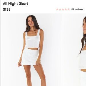 Show Me Your Mumu all night skort